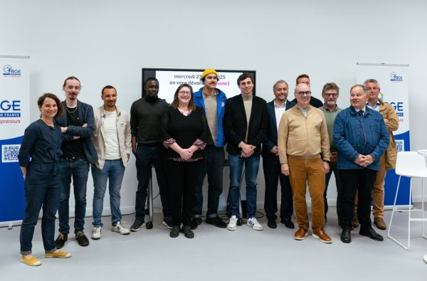 Publication LinkedIn annonçant Olyveil parmi les lauréats InnovaiX